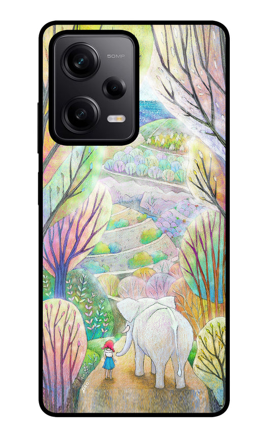 Nature Painting Redmi Note 12 Pro 5G Glass Case