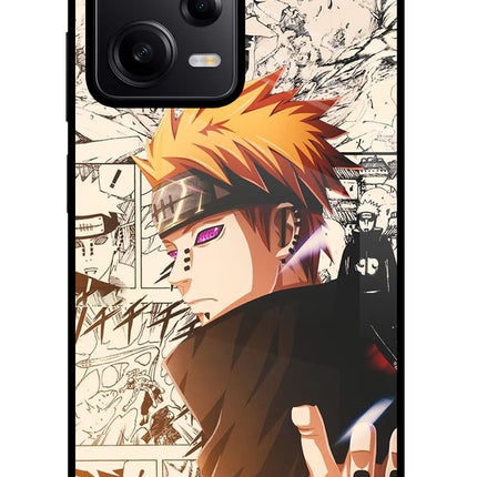 Pain Anime Redmi Note 12 Pro 5G Glass Case Back Cover by Casekaro