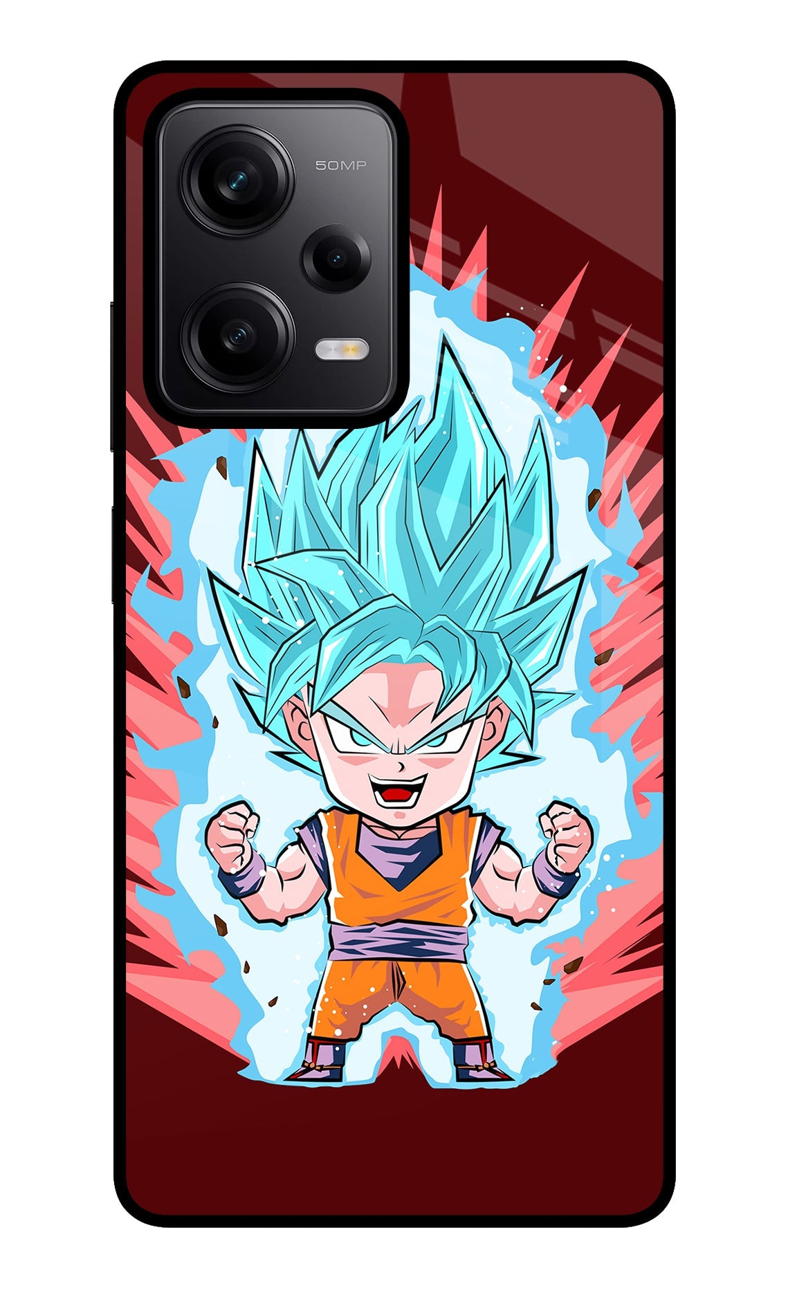 Goku Little Redmi Note 12 Pro 5G Glass Case