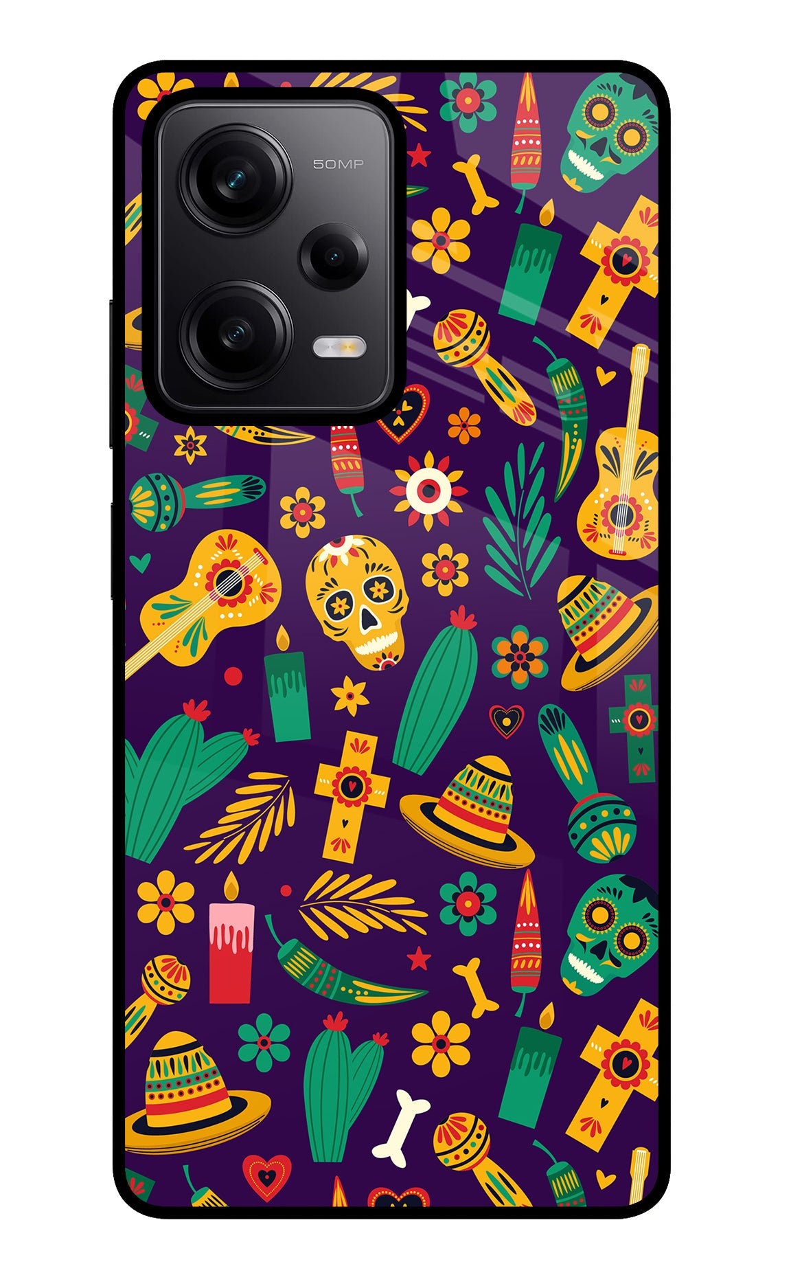 Mexican Artwork Redmi Note 12 Pro 5G Back Cover