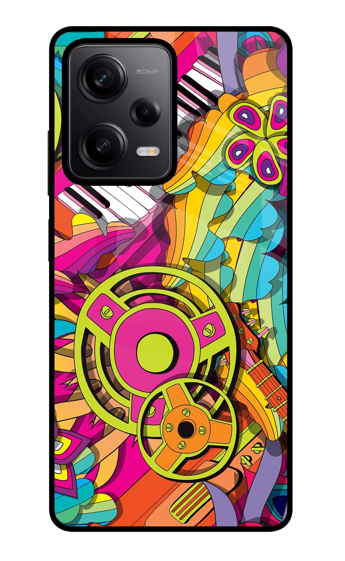 Music Doodle Redmi Note 12 Pro 5G Back Cover