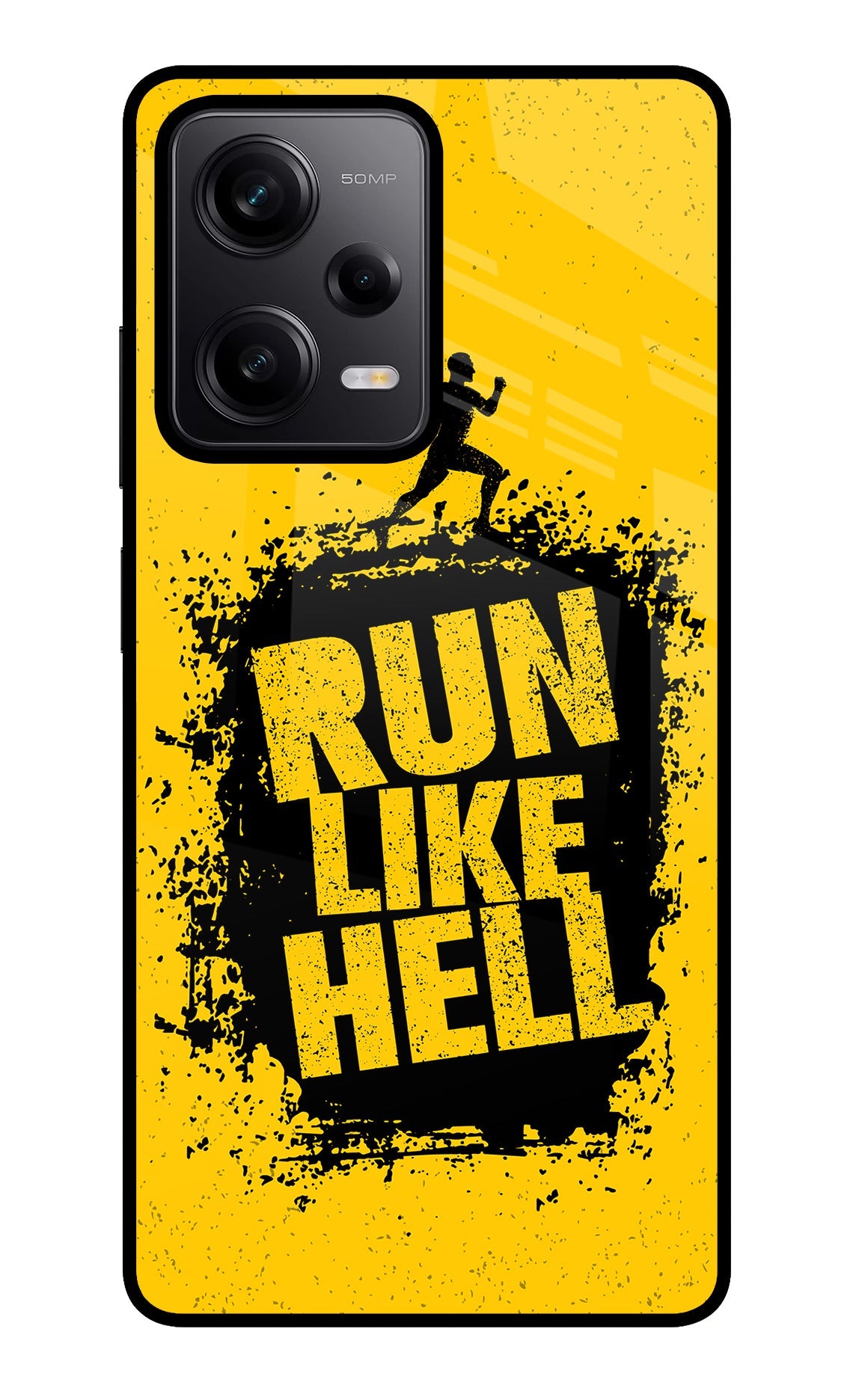 Run Like Hell Redmi Note 12 Pro 5G Back Cover