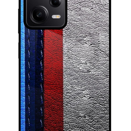 BMW Stripes Redmi Note 12 Pro 5G Glass Case