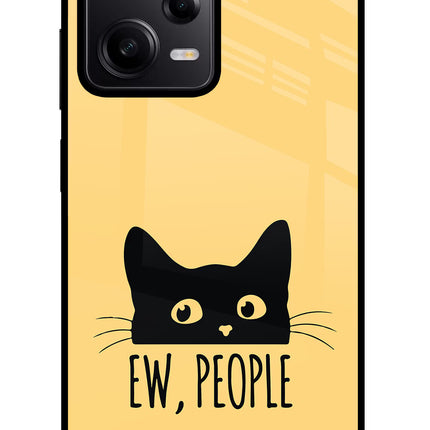 Ew People Catitude Redmi Note 12 Pro 5G Glass Case