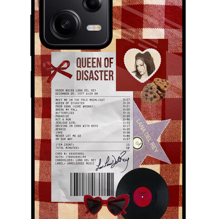 Queen of Disaster Redmi Note 12 Pro 5G Glass Case