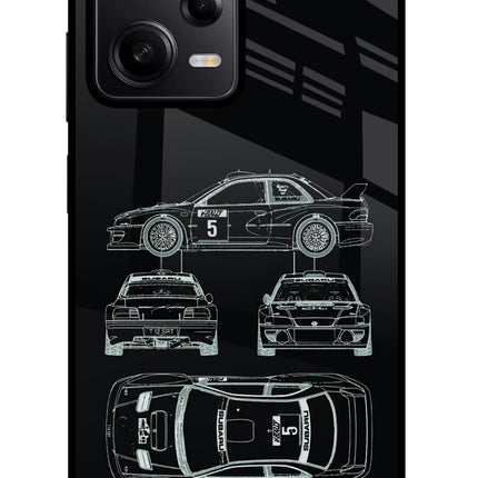 WRC'99 Redmi Note 12 Pro 5G Glass Case