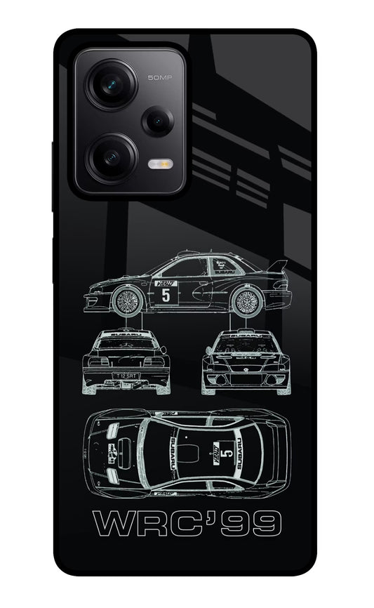 WRC'99 Redmi Note 12 Pro 5G Glass Case
