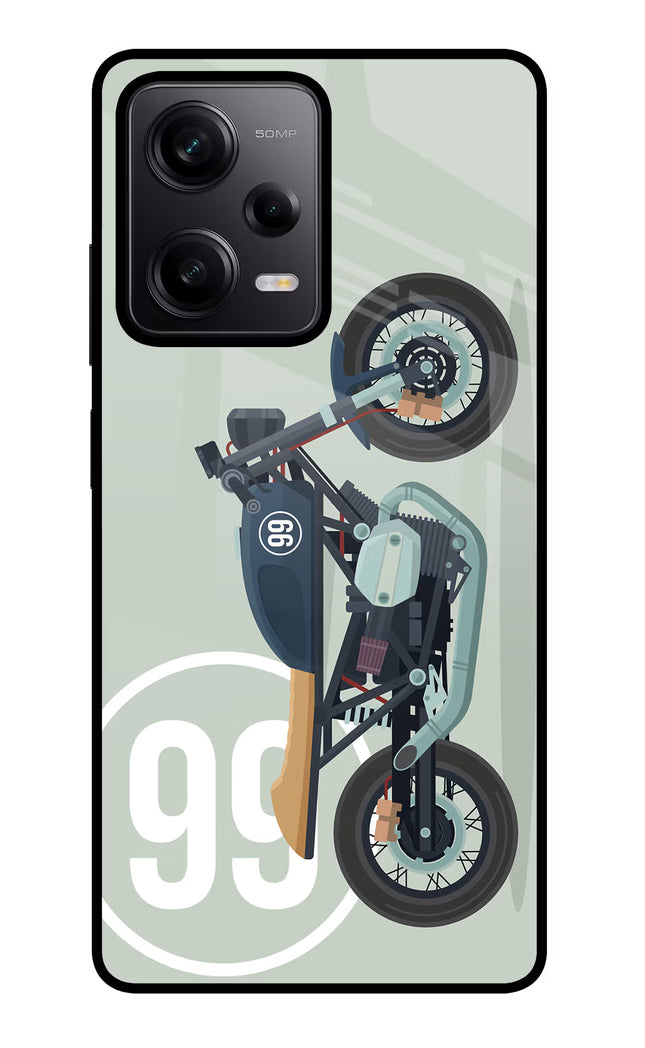 Classic Cafe Racer 99 Redmi Note 12 Pro 5G Glass Case