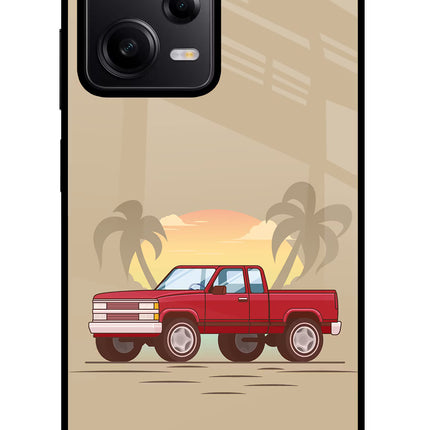 Desert Classic Drive Redmi Note 12 Pro 5G Glass Case