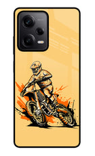 Off-Road Fury Redmi Note 12 Pro 5G Glass Case Back Cover by Casekaro