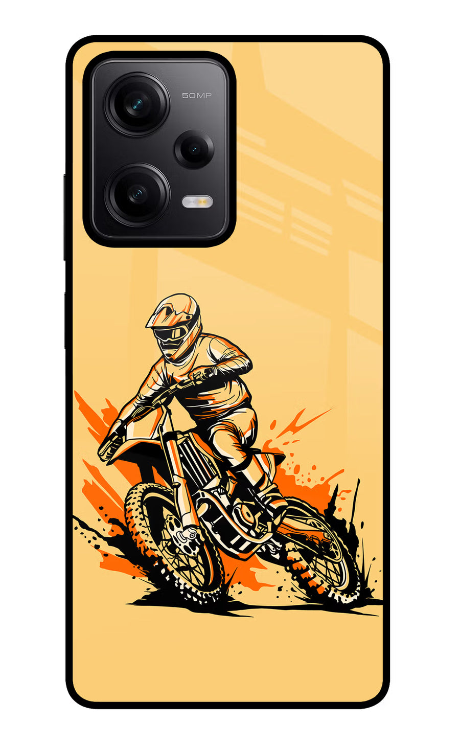 Off-Road Fury Redmi Note 12 Pro 5G Back Cover, Metal case