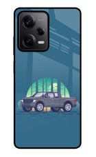 Retro Garage Vibe Redmi Note 12 Pro 5G Glass Case