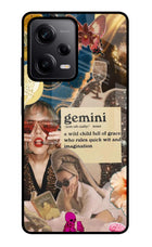 Gemini Zodiac Redmi Note 12 Pro 5G Glass Case