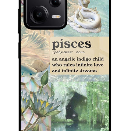 Pisces Zodiac Redmi Note 12 Pro 5G Glass Case