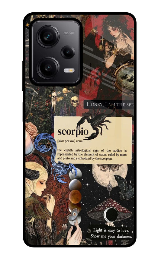 Scorpio Zodiac Redmi Note 12 Pro 5G Glass Case