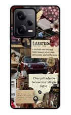 Taurus Zodiac Redmi Note 12 Pro 5G Glass Case