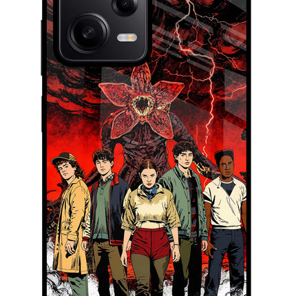 Ordinary Things Characters Redmi Note 12 Pro 5G Glass Case