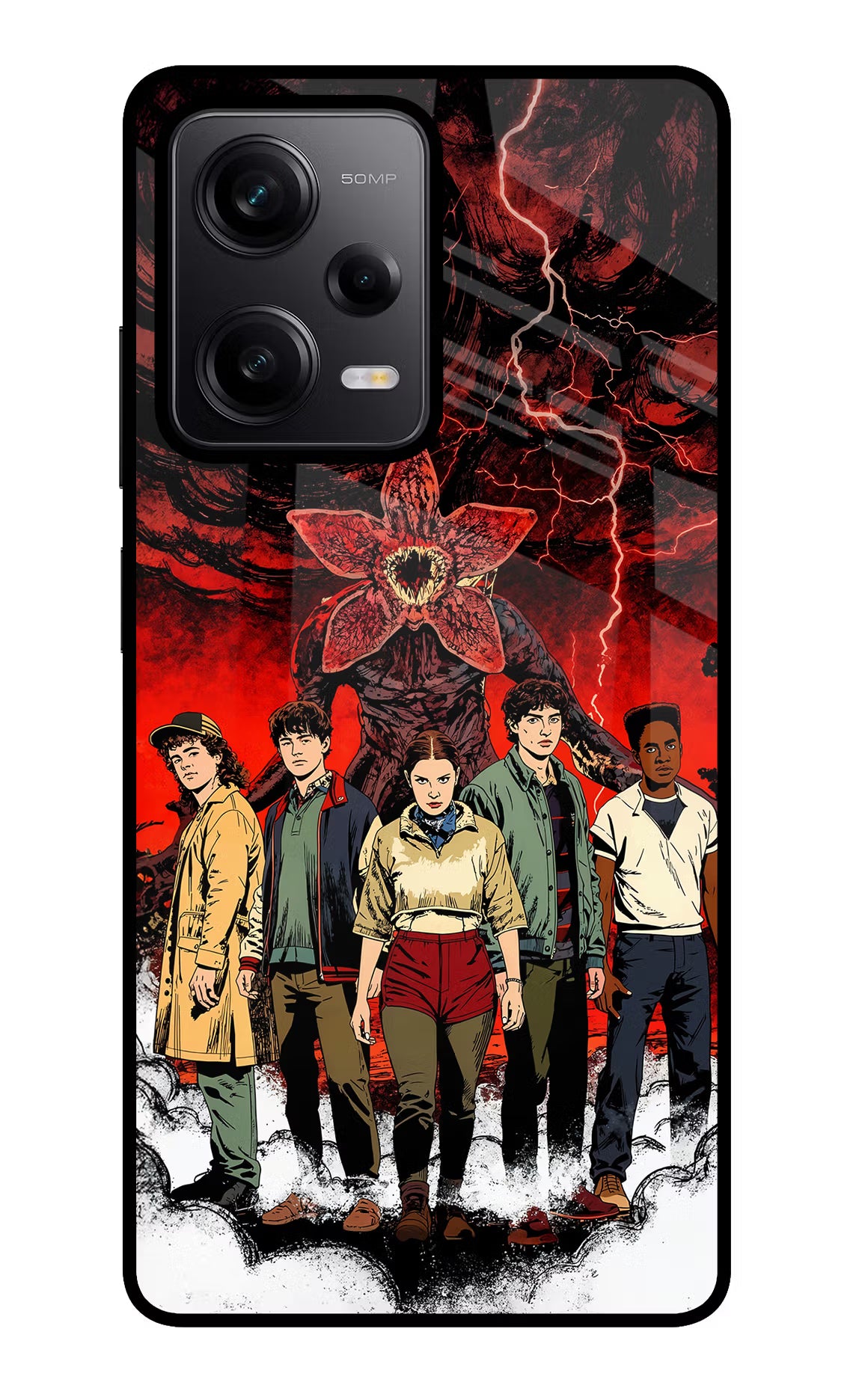 Ordinary Things Characters Redmi Note 12 Pro 5G Glass Case
