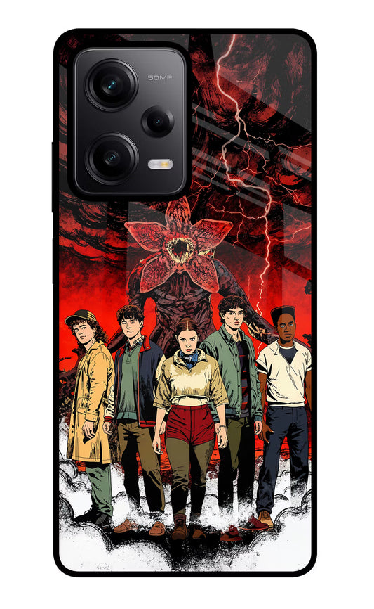 Ordinary Things Characters Redmi Note 12 Pro 5G Glass Case