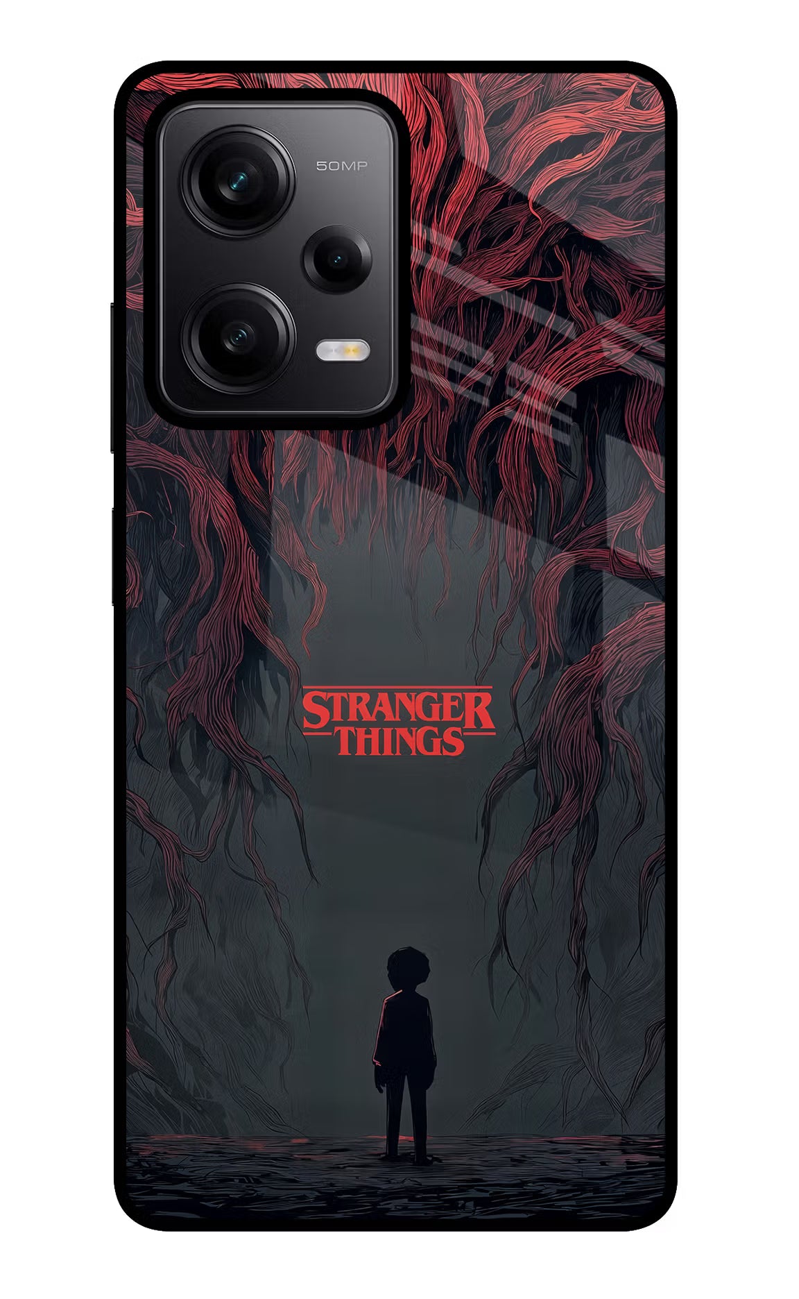 Ordinary Things Dark Side Redmi Note 12 Pro 5G Glass Case Back Cover by Casekaro