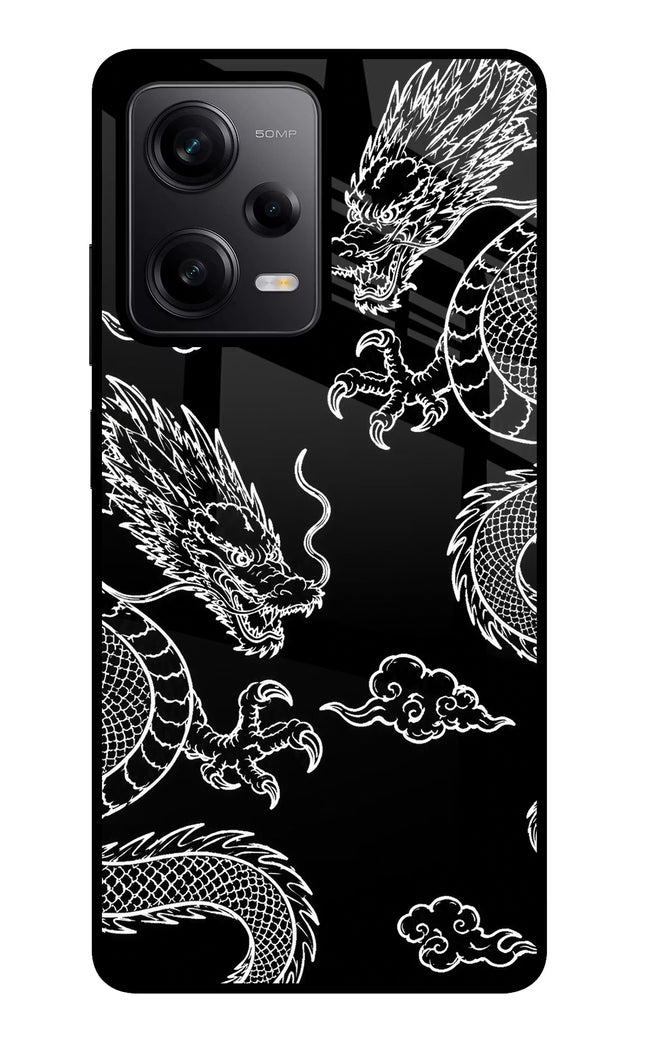 Twin Dragons Redmi Note 12 Pro 5G Glass Case