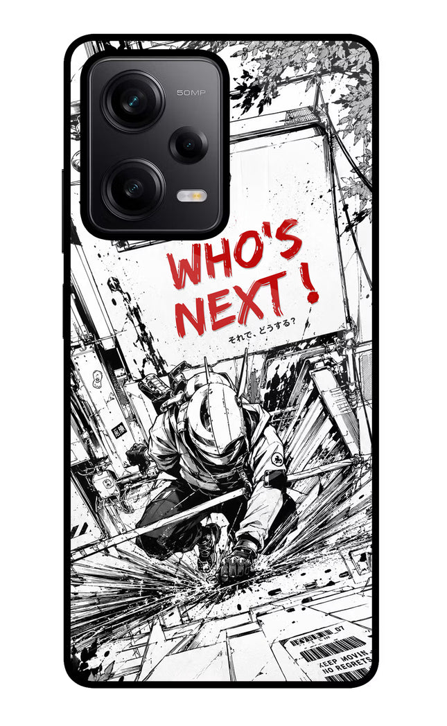 Who's Next Redmi Note 12 Pro 5G Glass Case