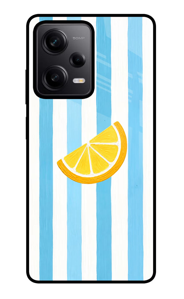 Summer Lemon Redmi Note 12 Pro 5G Glass Case