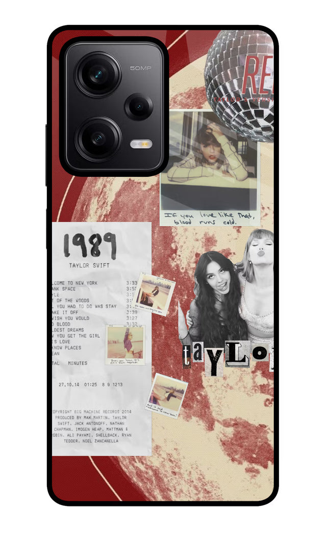 Taylor Swift Redmi Note 12 Pro 5G Glass Case