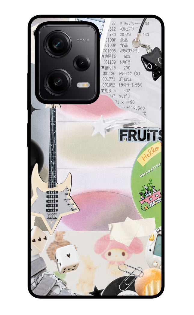 Softcore case Redmi Note 12 Pro 5G Glass Case