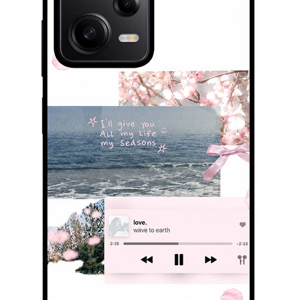 Wave to earth Redmi Note 12 Pro 5G Glass Case