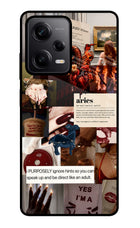 Zodiac Aries Redmi Note 12 Pro 5G Glass Case