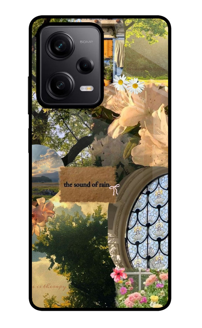 Rain Redmi Note 12 Pro 5G Glass Case