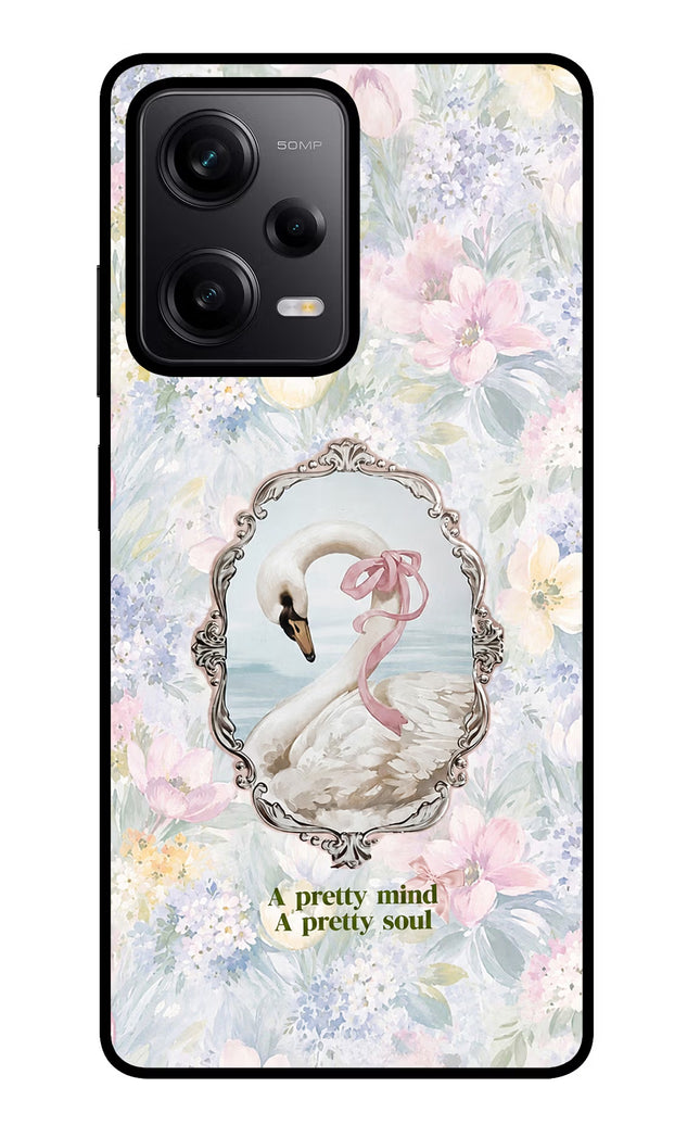 Pretty Mind Pretty Soul Redmi Note 12 Pro 5G Glass Case