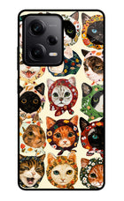 Cool Cat Redmi Note 12 Pro 5G Glass Case