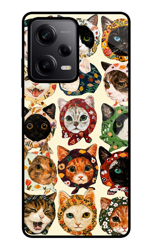 Cool Cat Redmi Note 12 Pro 5G Glass Case