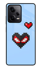 Peter Heart Redmi Note 12 Pro 5G Glass Case