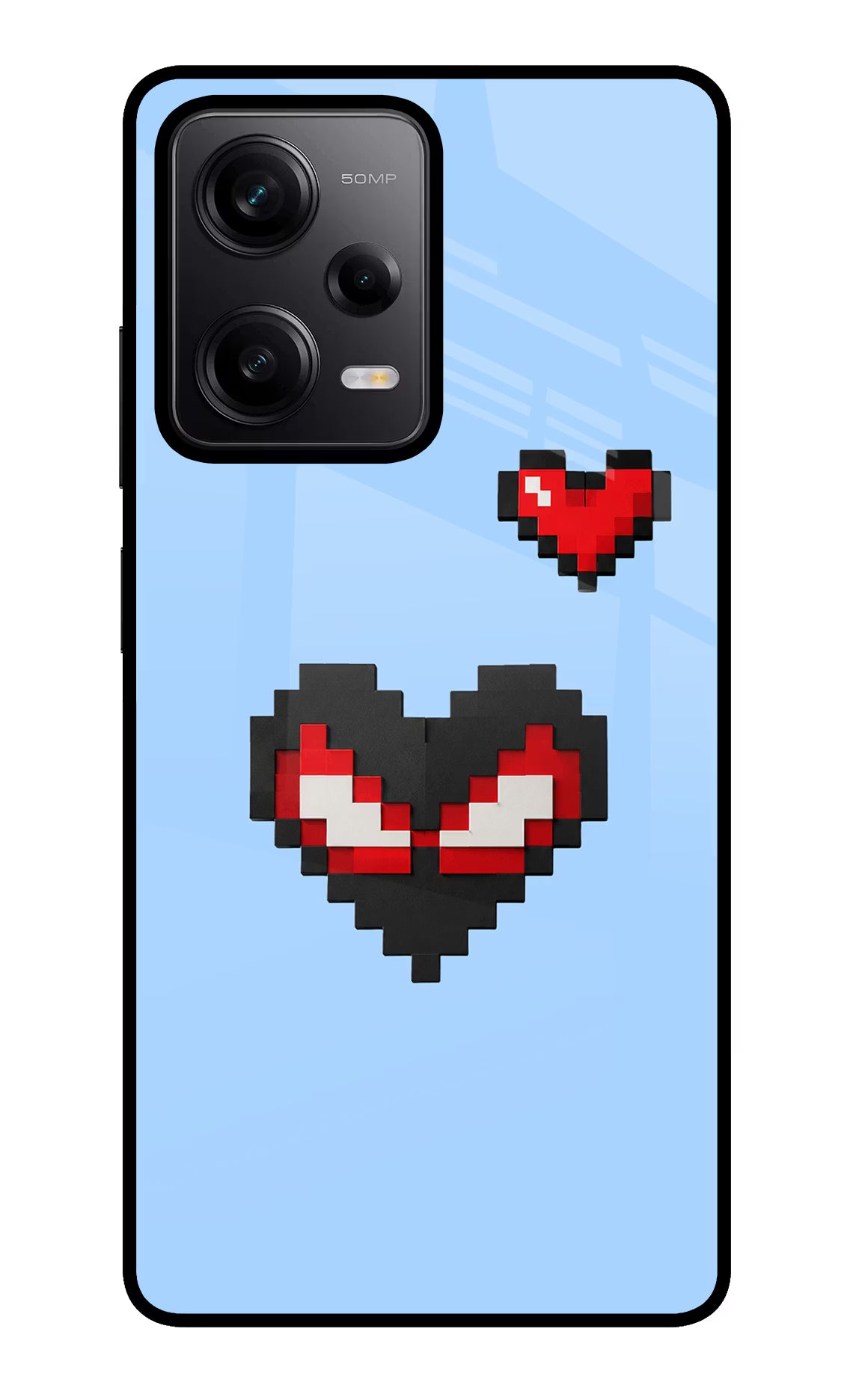 Peter Heart Redmi Note 12 Pro 5G Glass Case