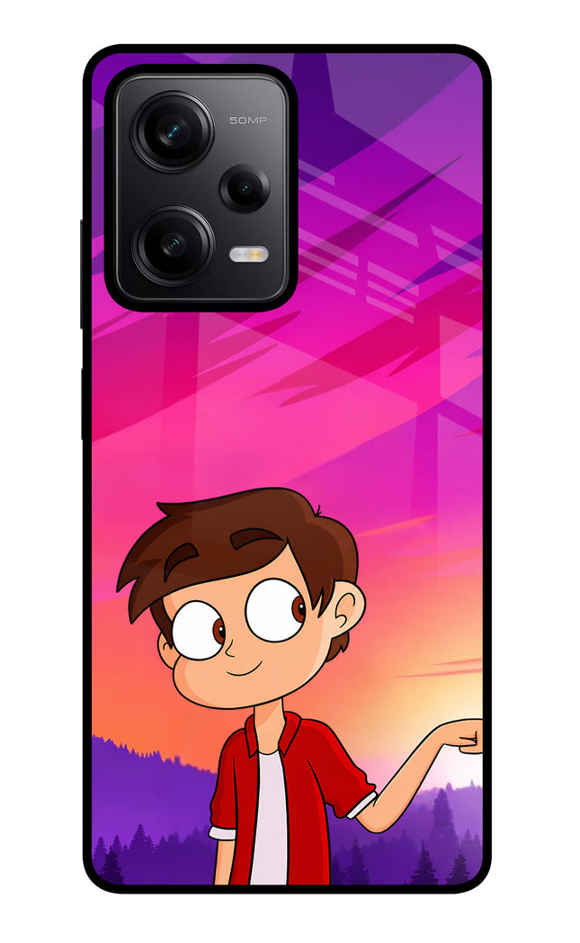 Marco Sunset Redmi Note 12 Pro 5G Glass Case