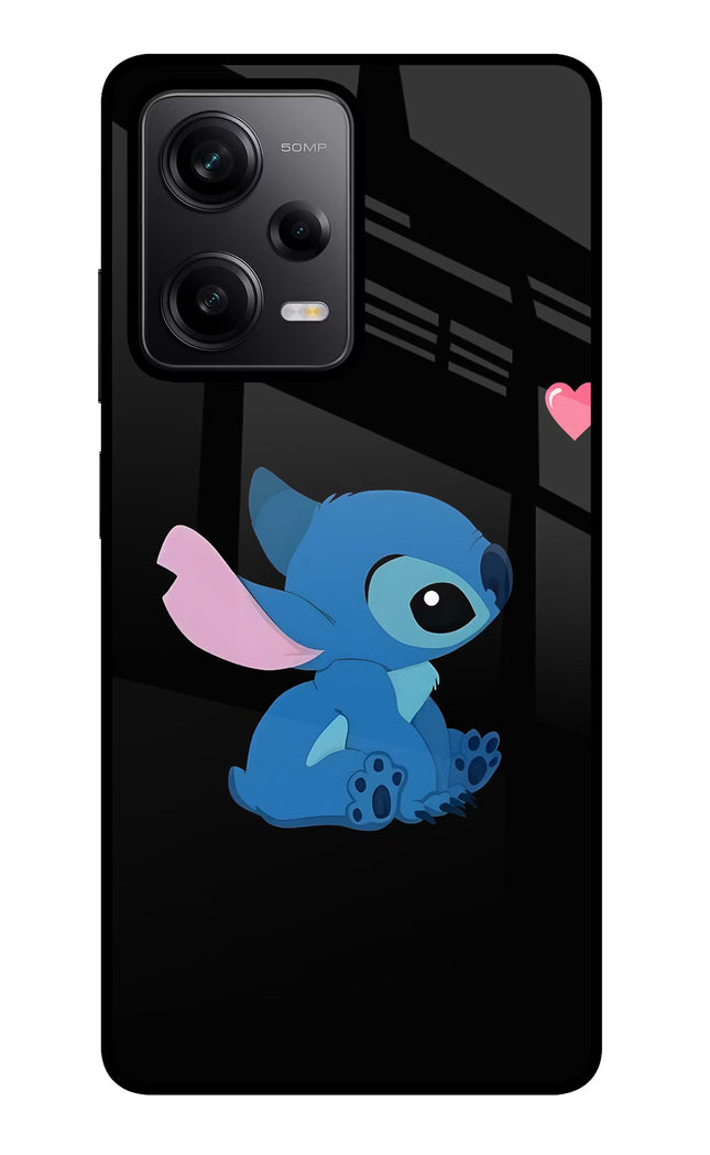 Stitch Crush Redmi Note 12 Pro 5G Glass Case