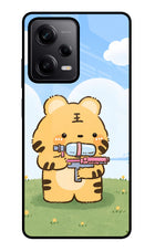 Tiger Treat Redmi Note 12 Pro 5G Glass Case