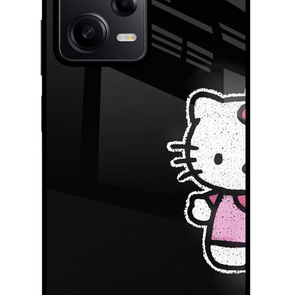 Kitty Charm Redmi Note 12 Pro 5G Glass Case