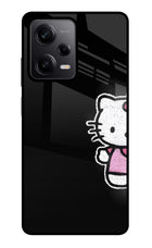 Kitty Charm Redmi Note 12 Pro 5G Glass Case