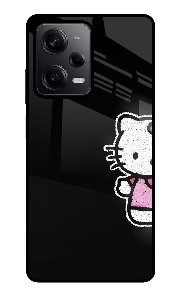 Kitty Charm Redmi Note 12 Pro 5G Glass Case