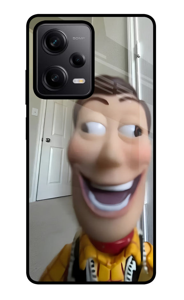 Side Eye Woody Redmi Note 12 Pro 5G Glass Case