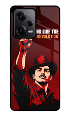Bhagat Singh Revolution Redmi Note 12 Pro 5G Glass Case