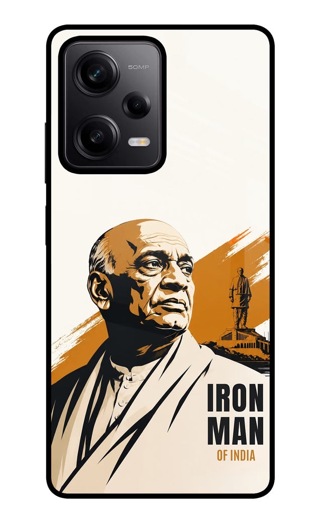 Sardar Patel Iron Will Redmi Note 12 Pro 5G Glass Case