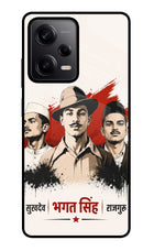 Bhagat Singh Trio Redmi Note 12 Pro 5G Glass Case