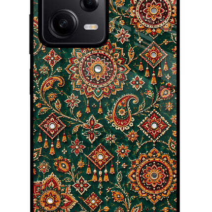 Green Pataka Redmi Note 12 Pro 5G Glass Case