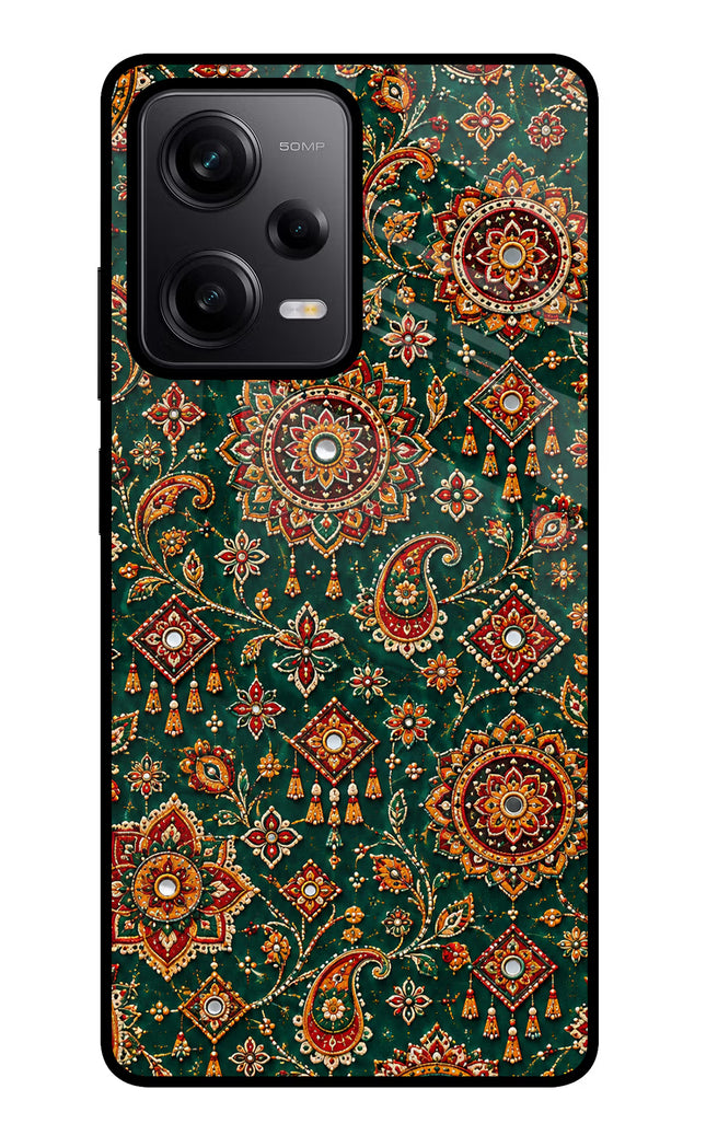 Green Pataka Redmi Note 12 Pro 5G Glass Case