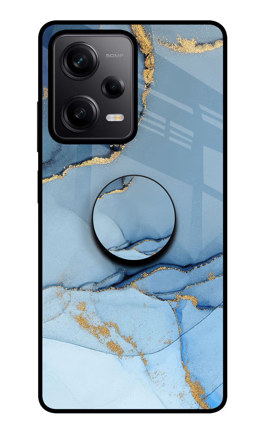 Blue Marble Redmi Note 12 Pro 5G Pop Case, Metal case